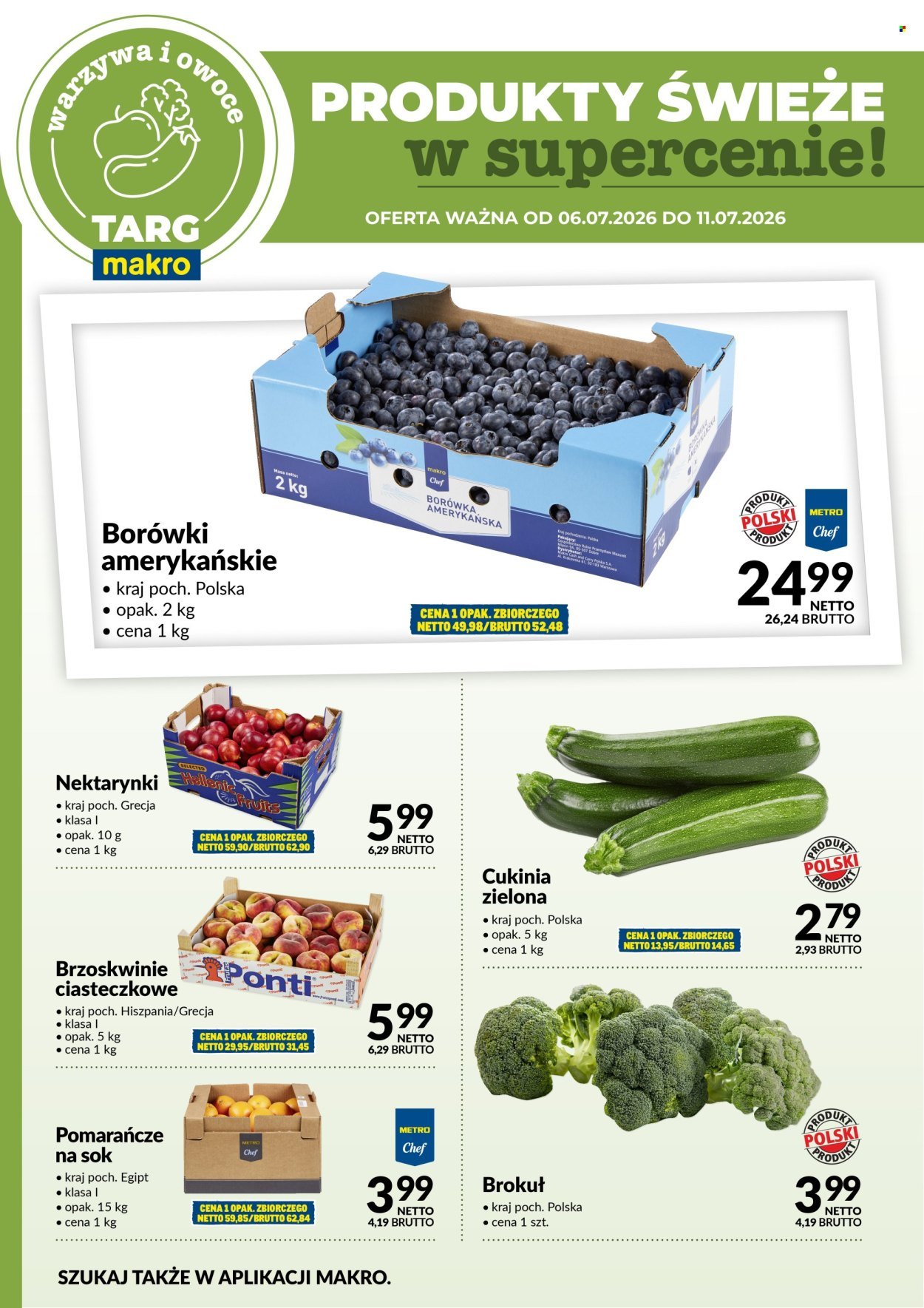 Gazetka MAKRO - Targ MAKRO - oferta świeża w super cenach!