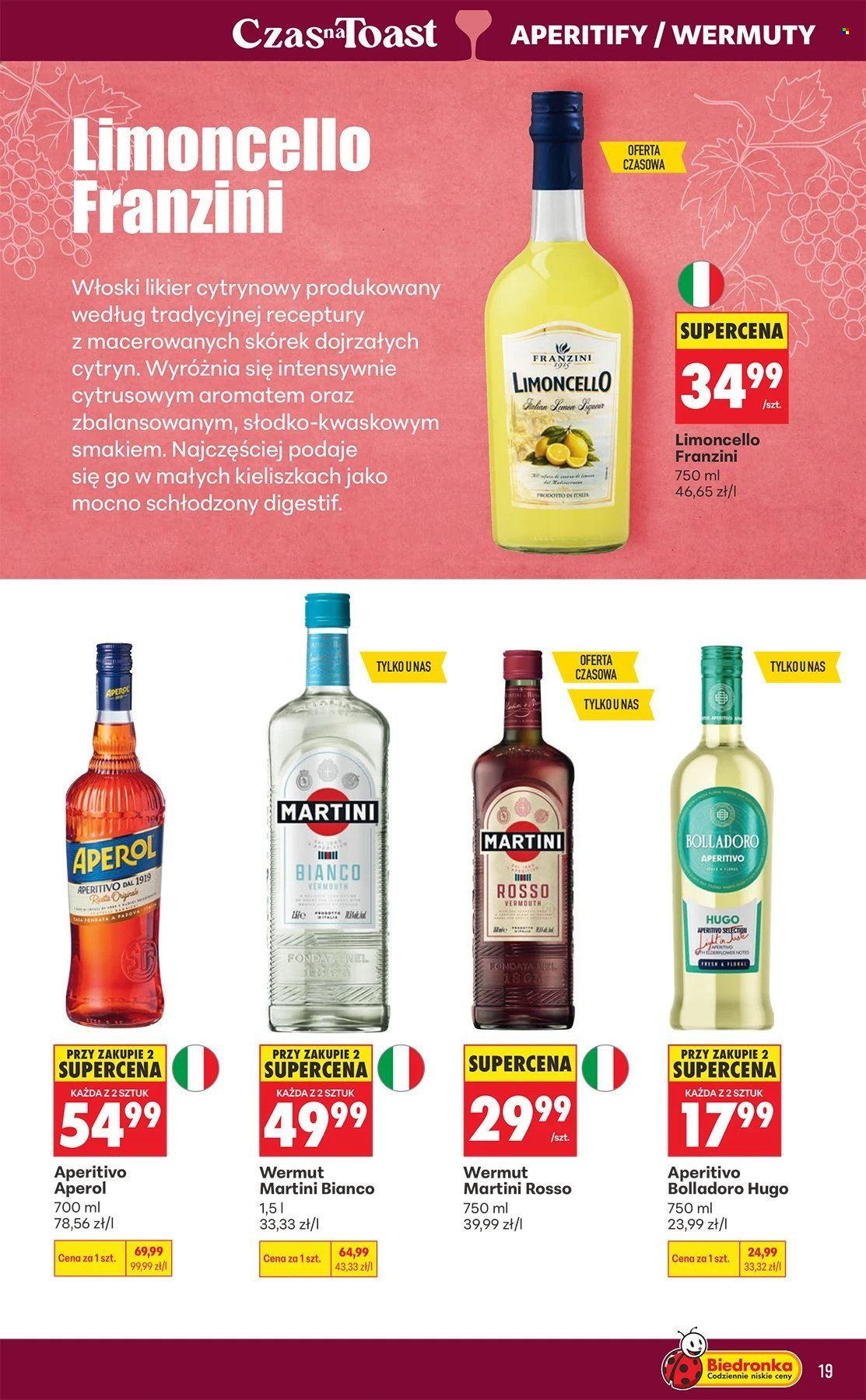 Gazetka BIEDRONKA - Czas na toast