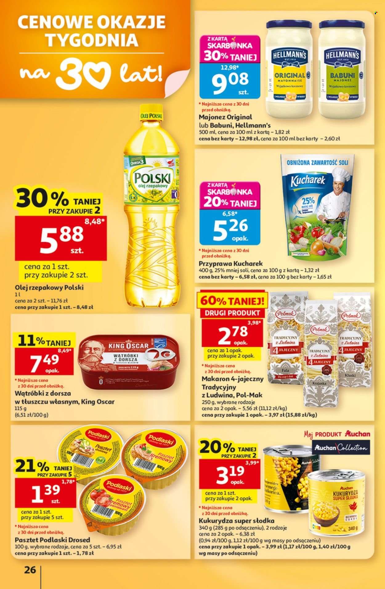 Gazetka AUCHAN - 30 Lat