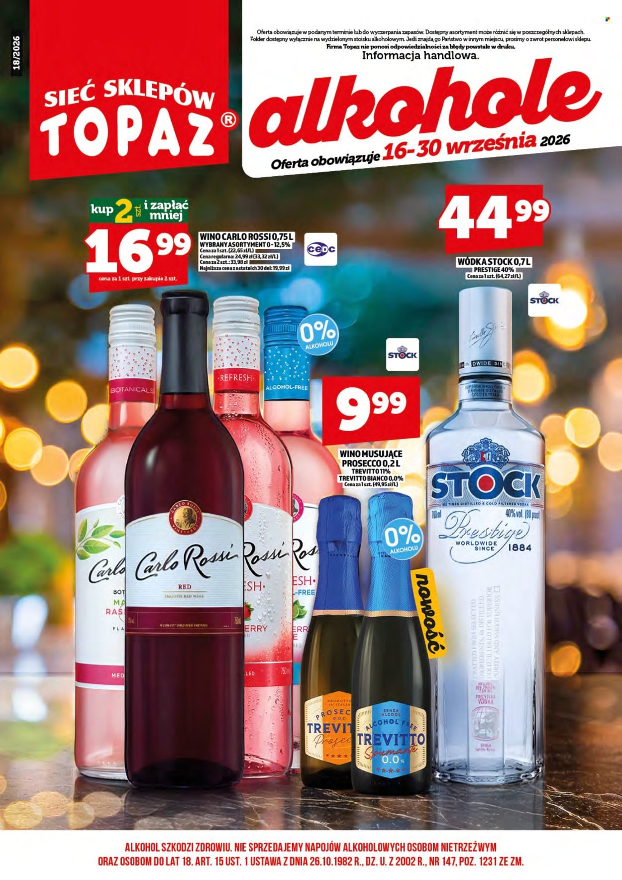 Gazetka TOPAZ - Od środy 16.09.2026