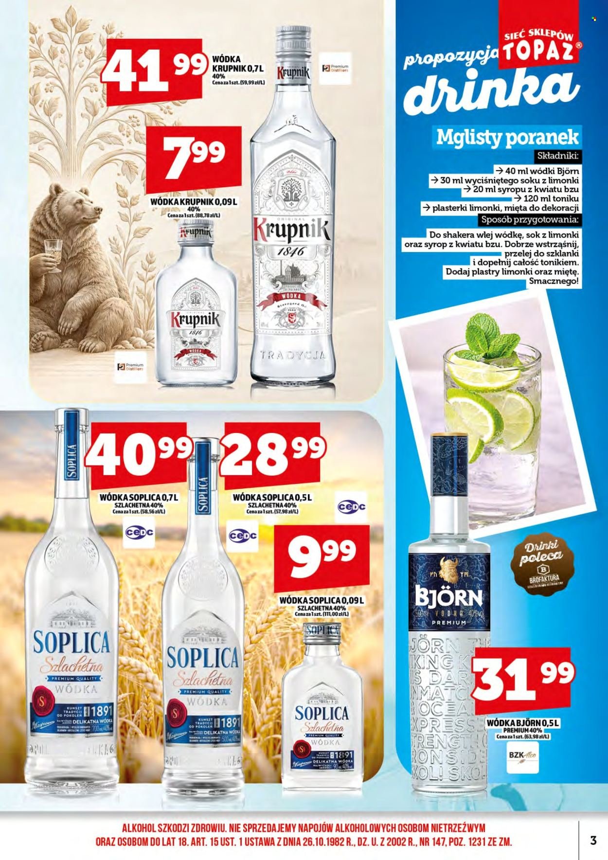 Gazetka TOPAZ - Od środy 16.09.2026