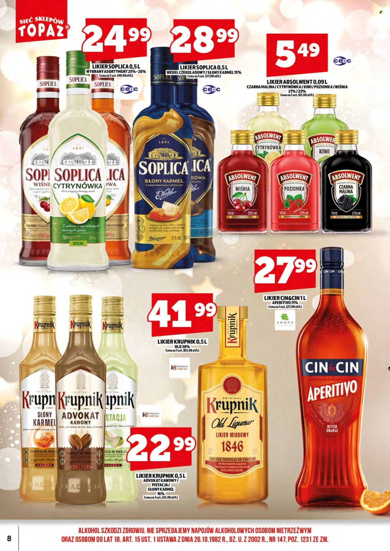 Gazetka TOPAZ - Od środy 16.09.2026