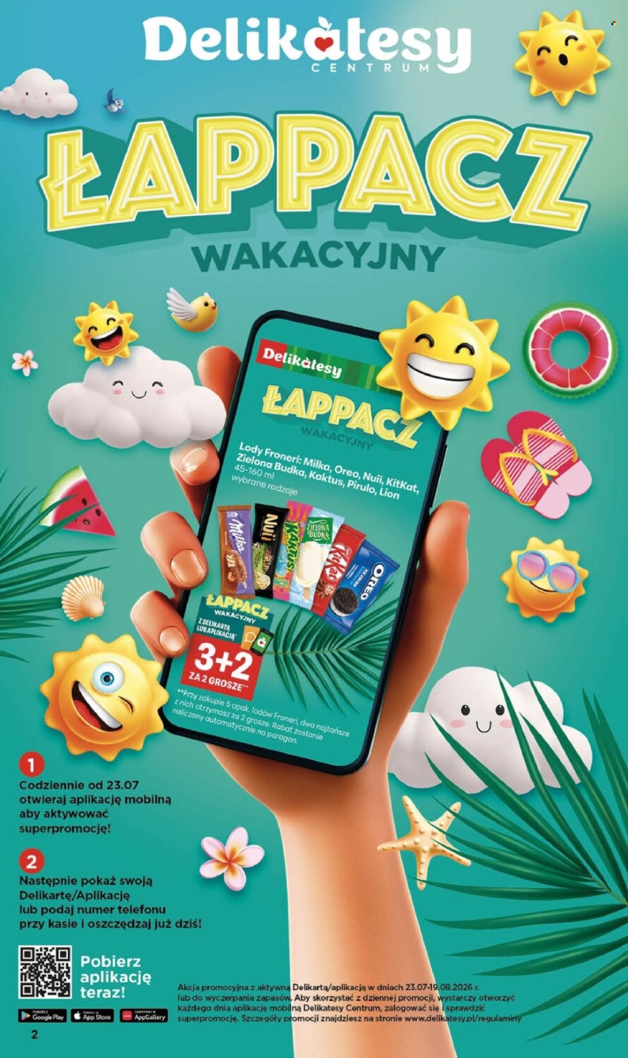 Gazetka DELIKATESY CENTRUM - Od czwartku 23.07.2026