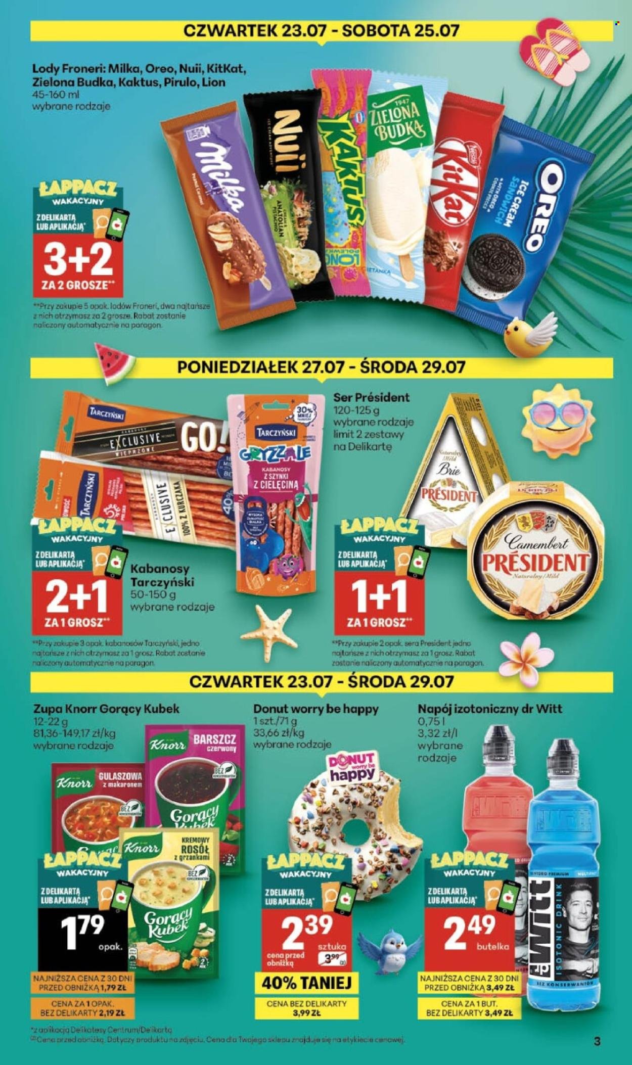 Gazetka DELIKATESY CENTRUM - Od czwartku 23.07.2026