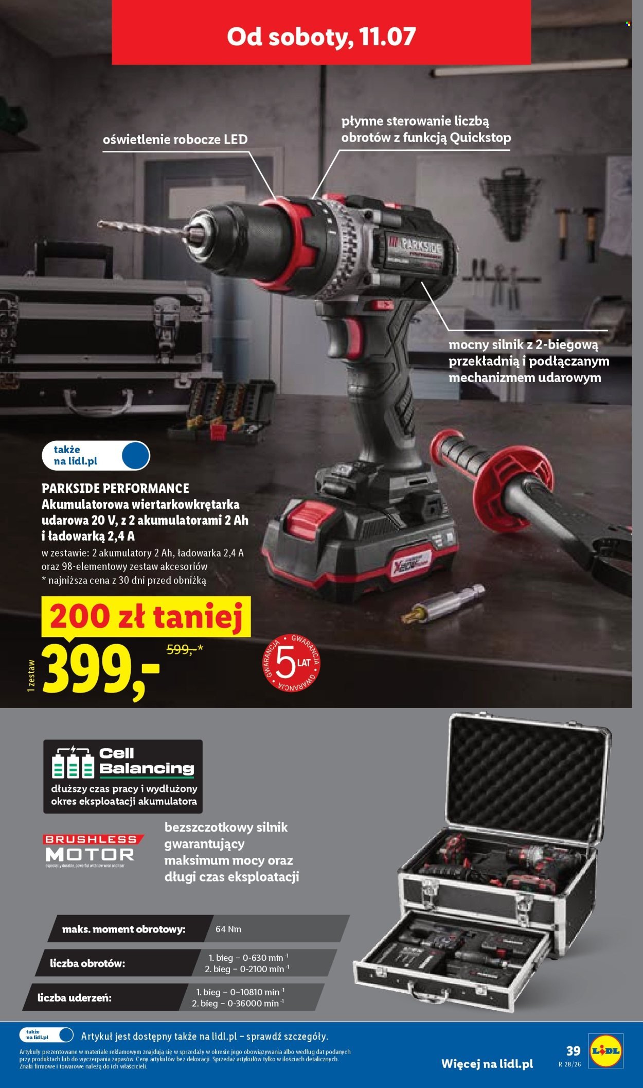 Gazetka LIDL - Od poniedziałku