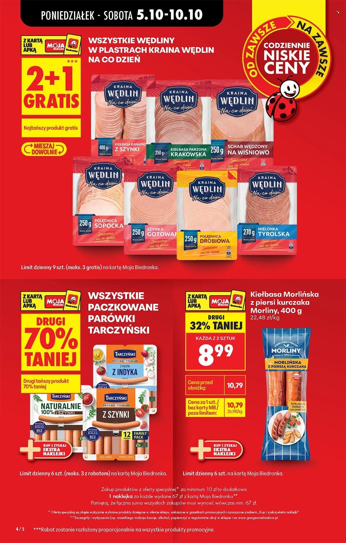 Gazetka BIEDRONKA - W tym tygodniu od poniedziałku