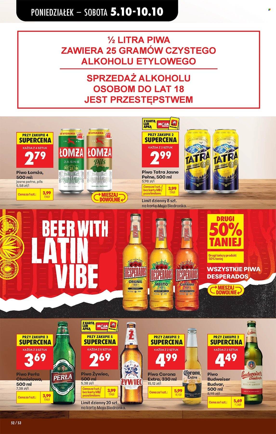 Gazetka BIEDRONKA - W tym tygodniu od poniedziałku