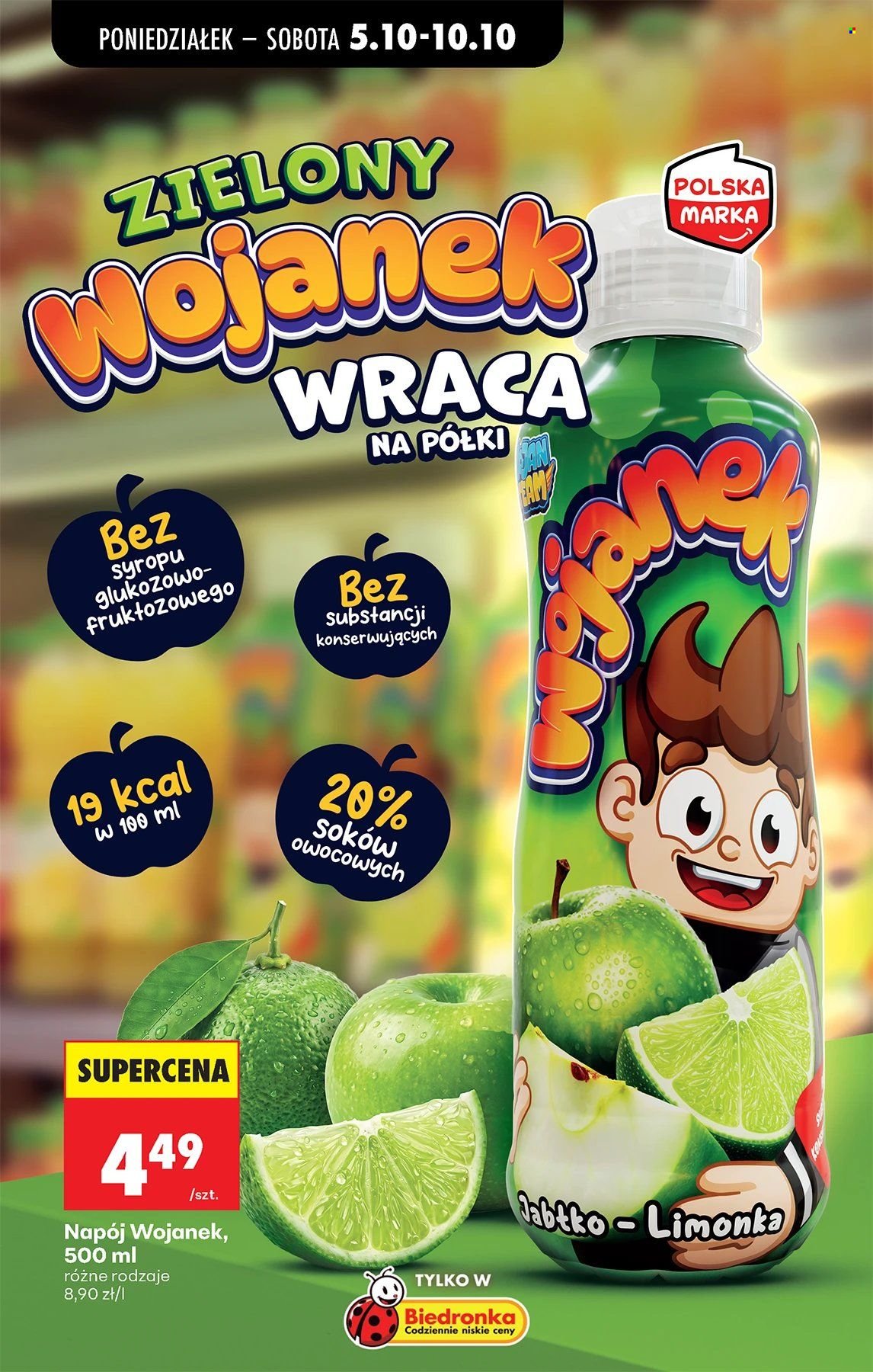 Gazetka BIEDRONKA - W tym tygodniu od poniedziałku