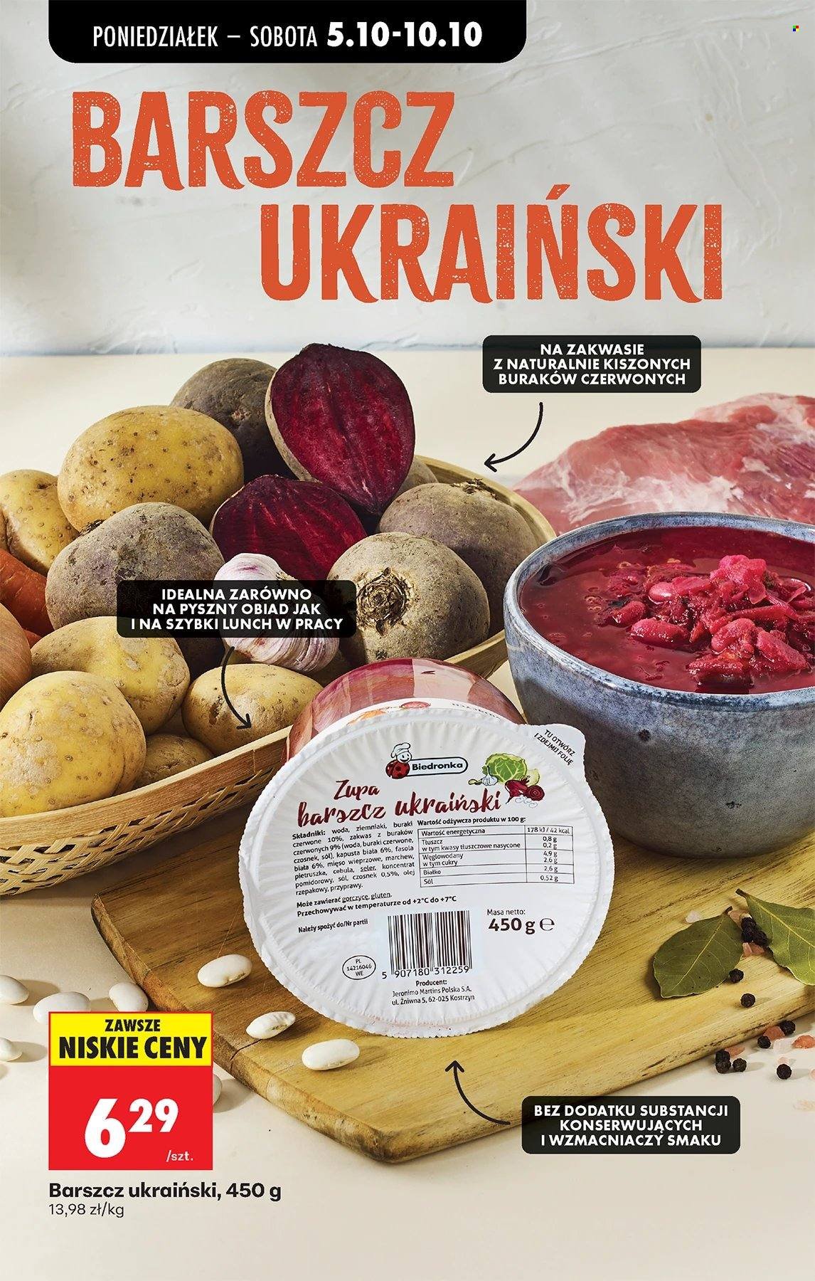 Gazetka BIEDRONKA - W tym tygodniu od poniedziałku