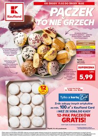 Gazetka KAUFLAND - PĄCZEK TO NIE GRZECH! (2026-02-11 - 2026-02-18)