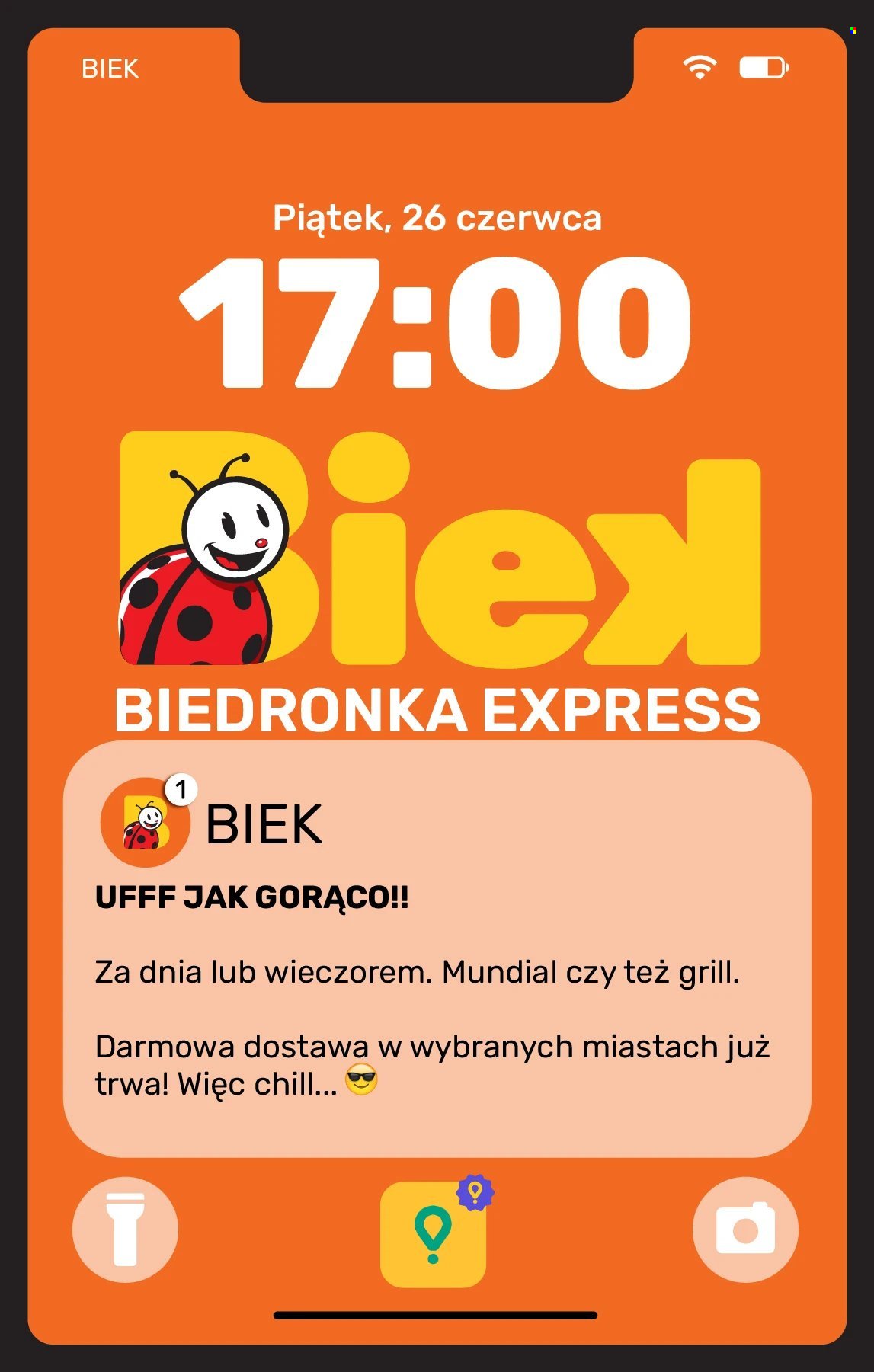 Gazetka BIEDRONKA - Kiek