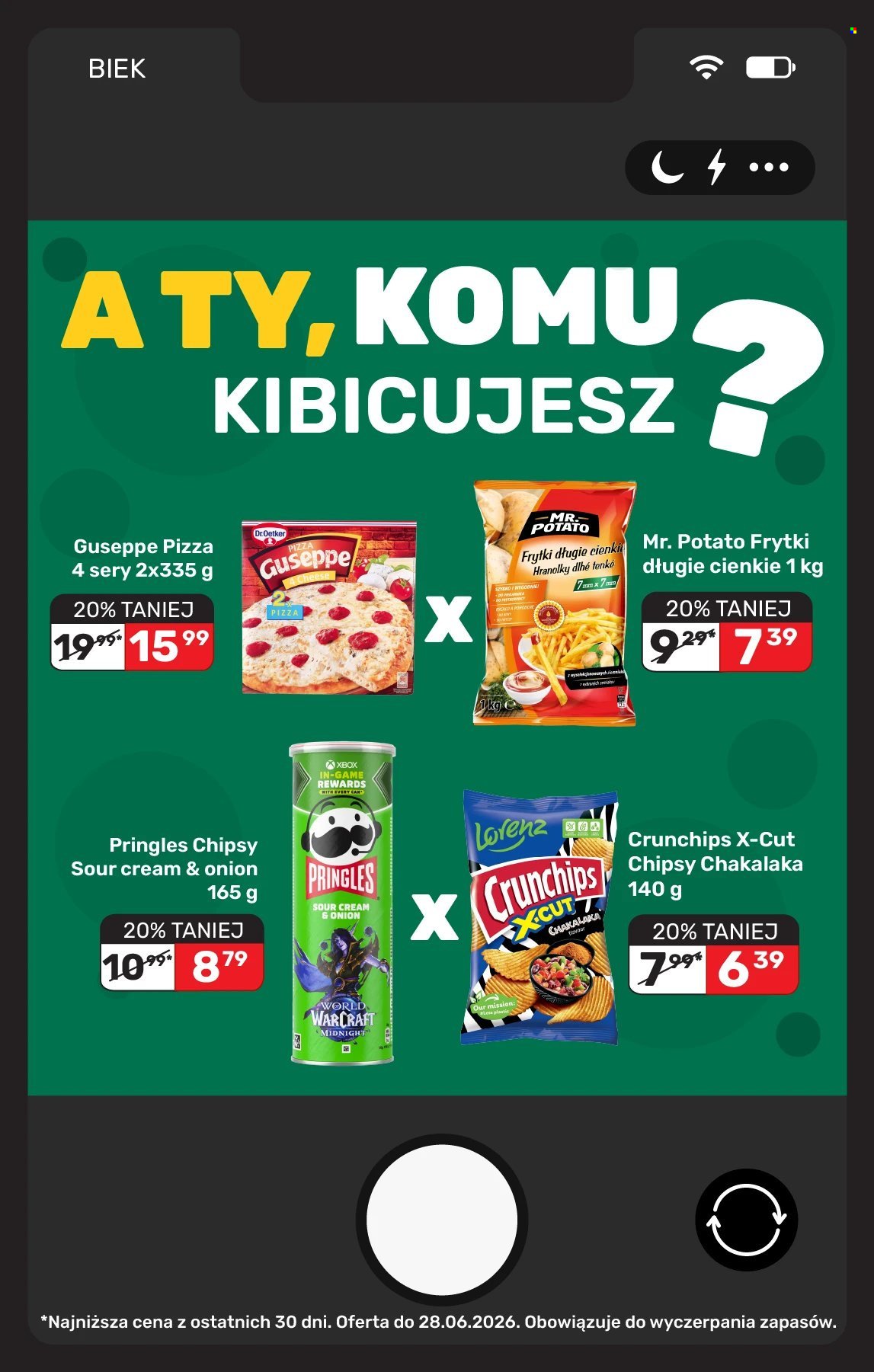 Gazetka BIEDRONKA - Kiek