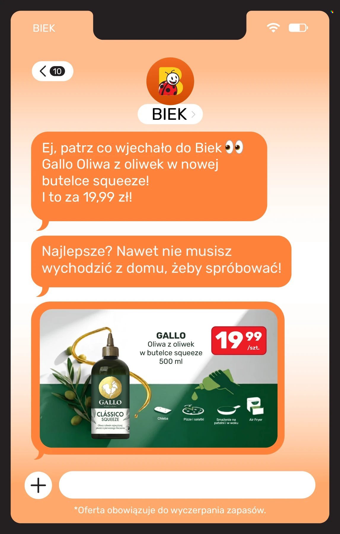 Gazetka BIEDRONKA - Kiek