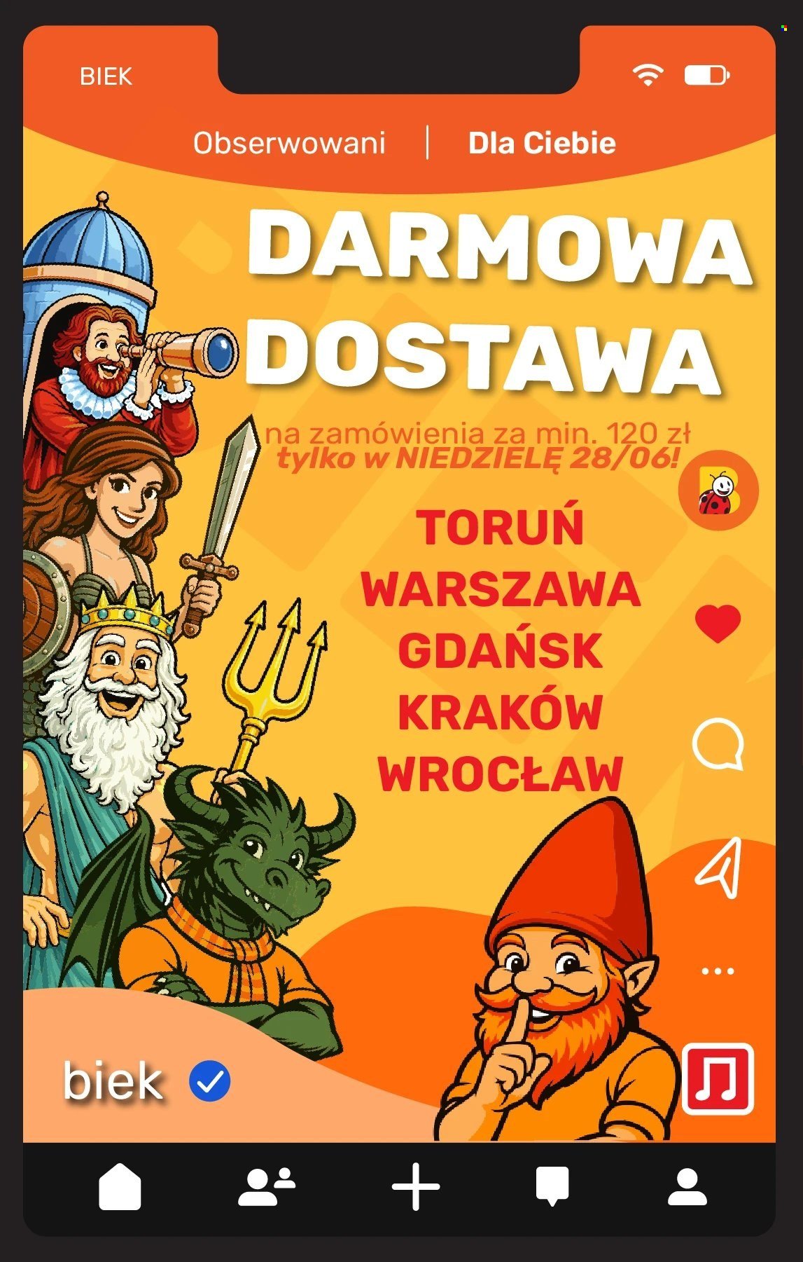 Gazetka BIEDRONKA - Kiek