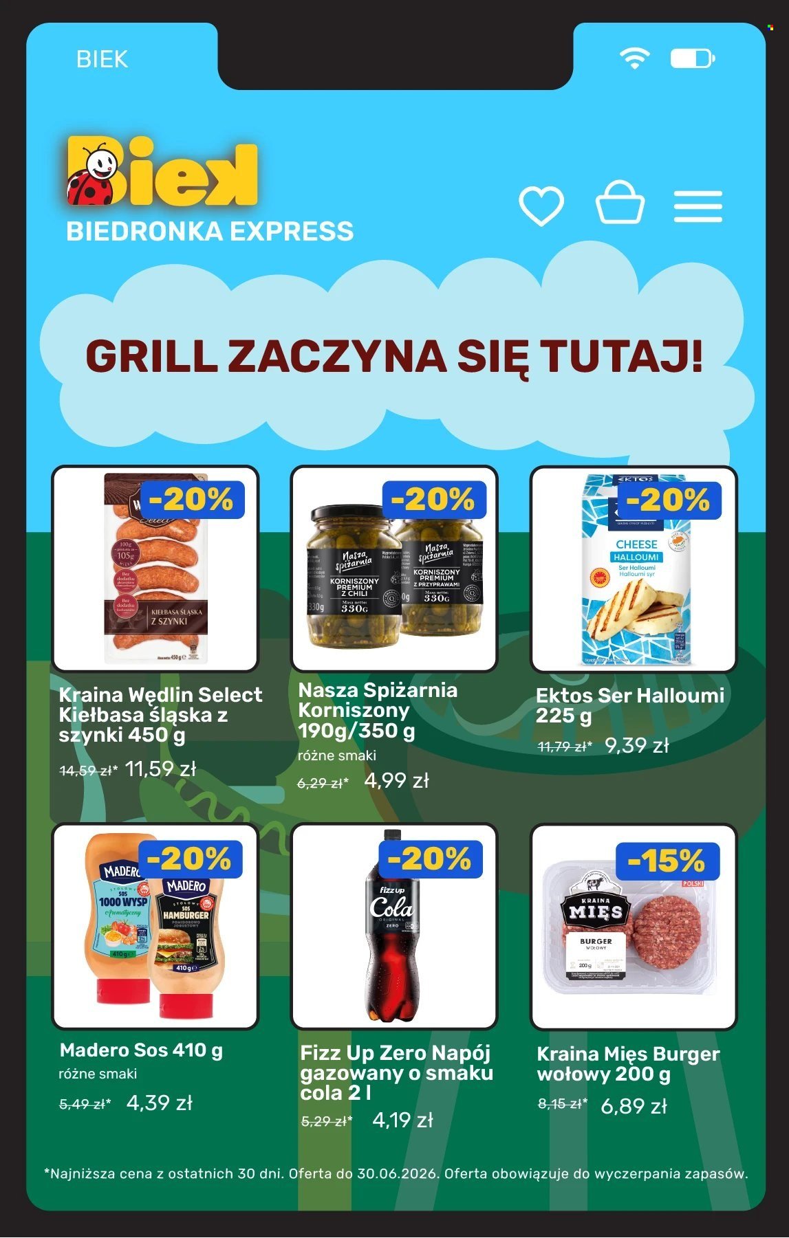 Gazetka BIEDRONKA - Kiek