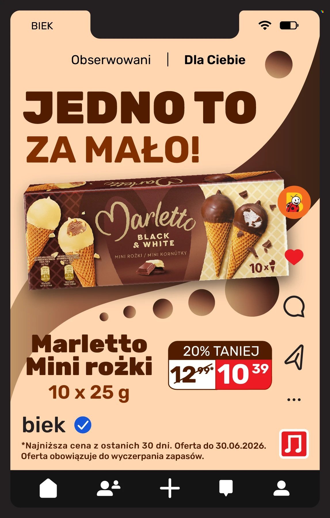 Gazetka BIEDRONKA - Kiek