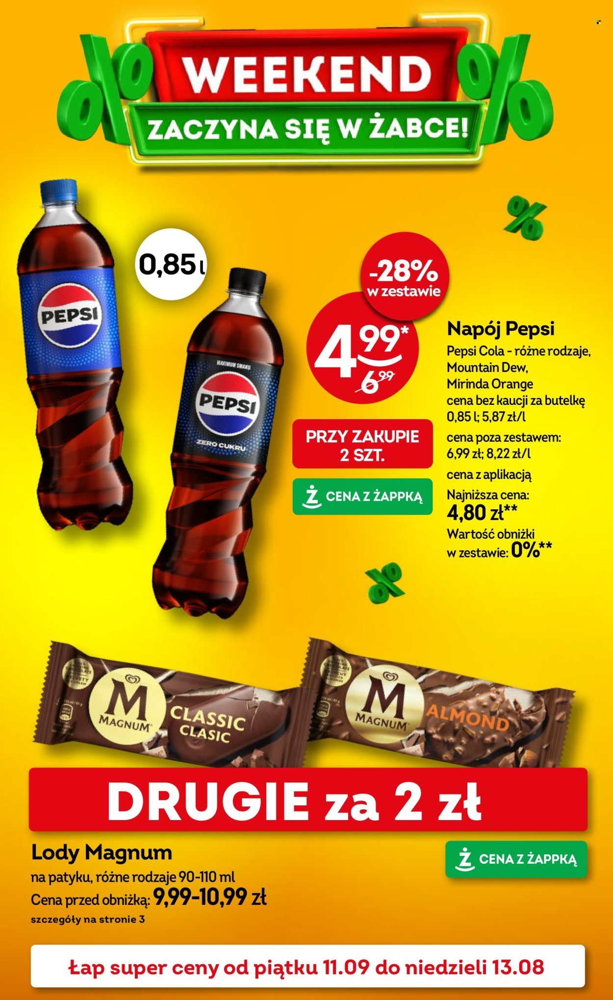 Gazetka ŻABKA - Od piątku 11.09.2026