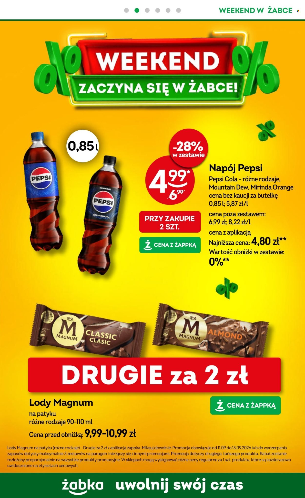 Gazetka ŻABKA - Od piątku 11.09.2026
