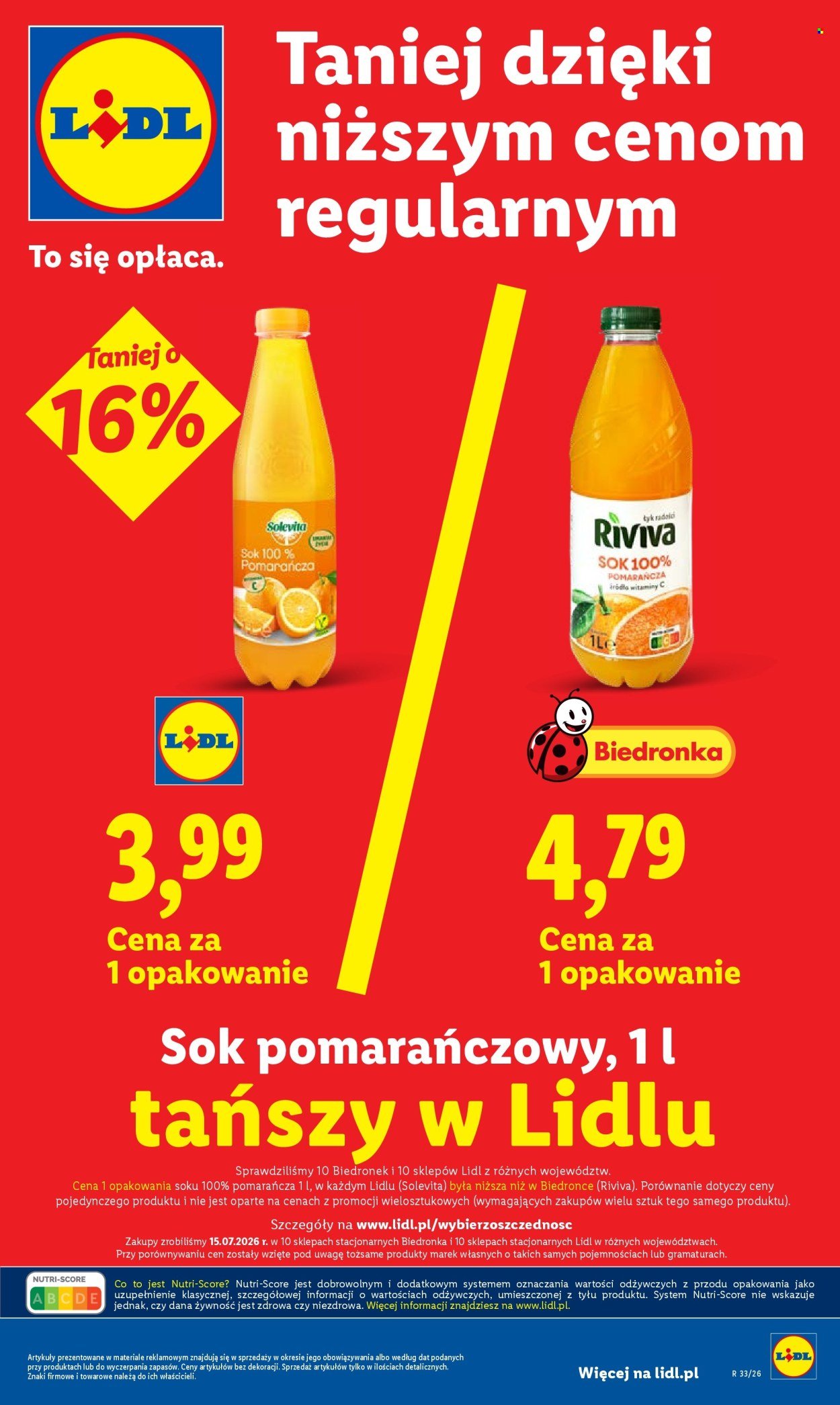 Gazetka LIDL - Od poniedziałku