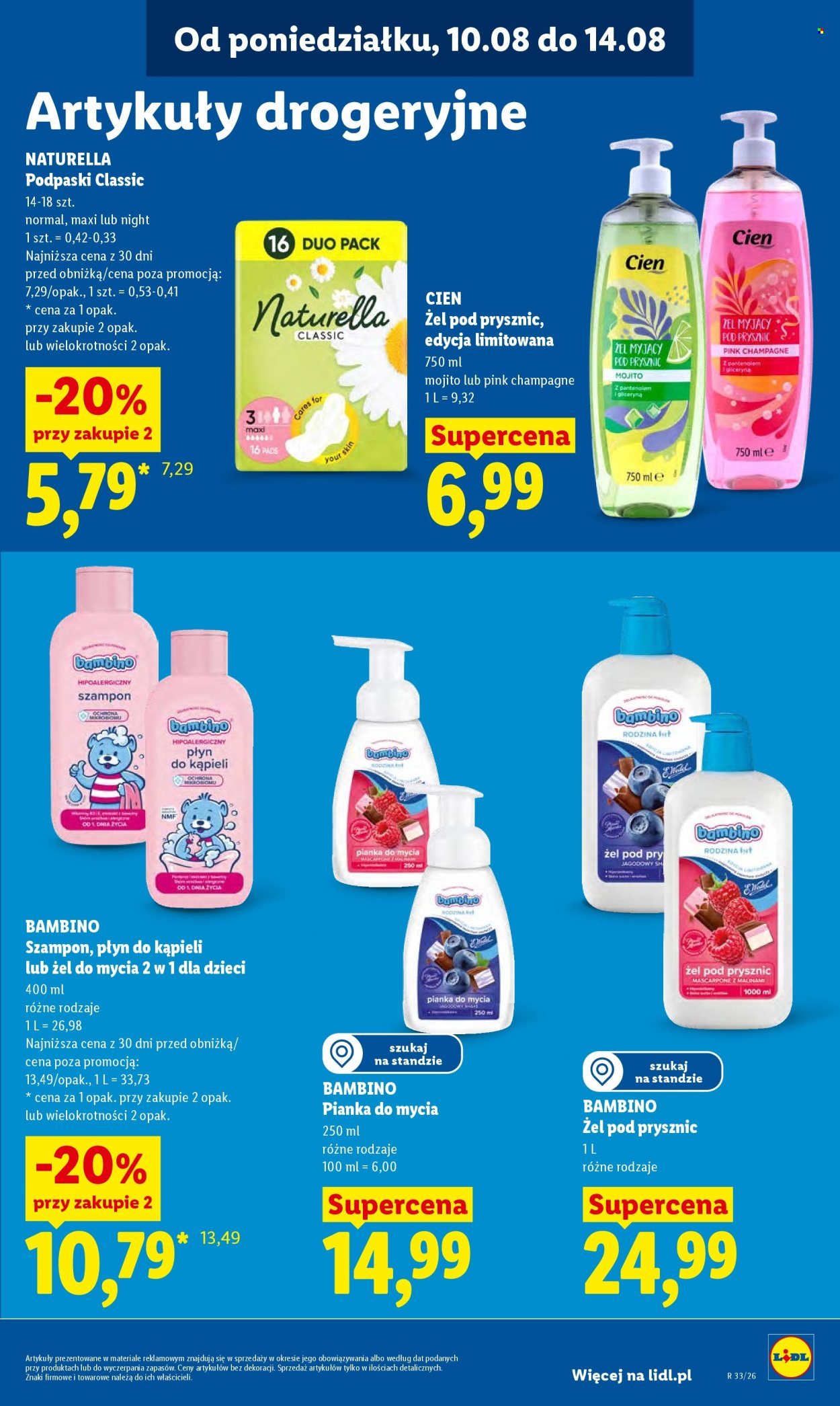 Gazetka LIDL - Od poniedziałku