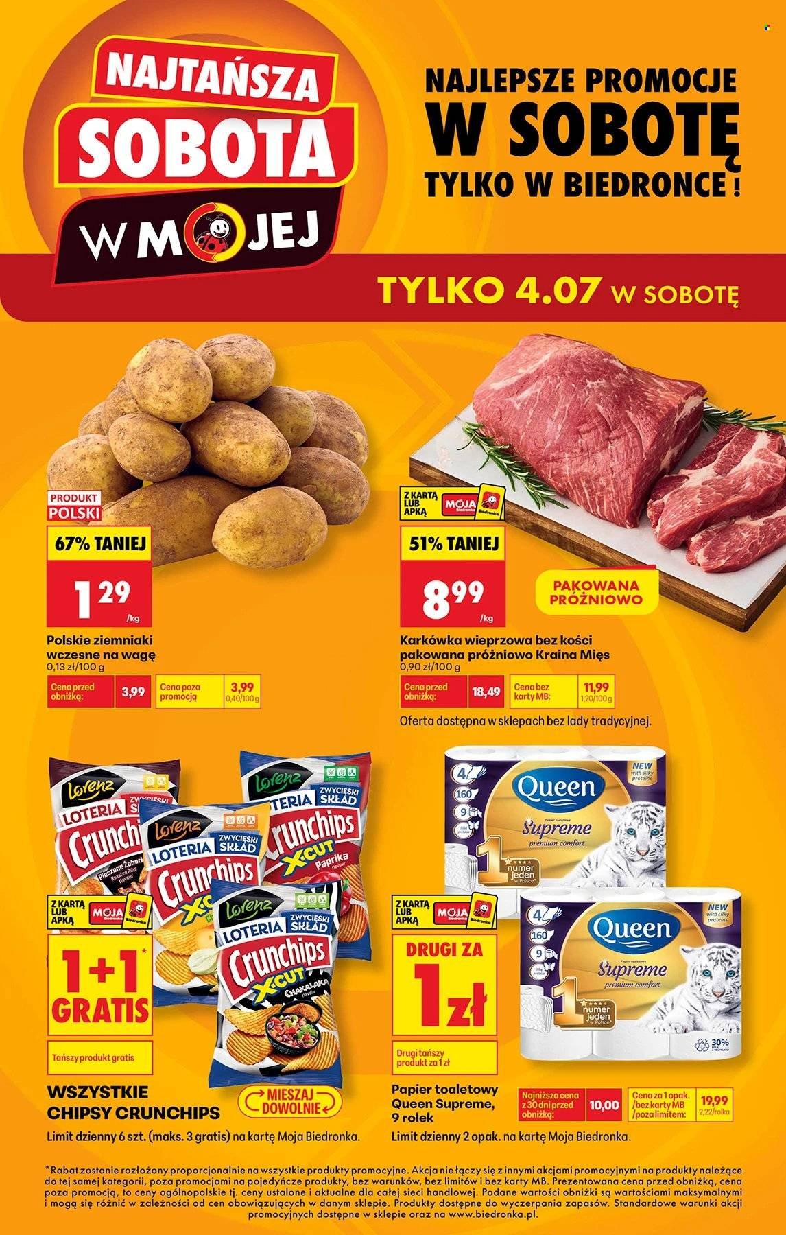 Gazetka BIEDRONKA - Najtańsza soboty
