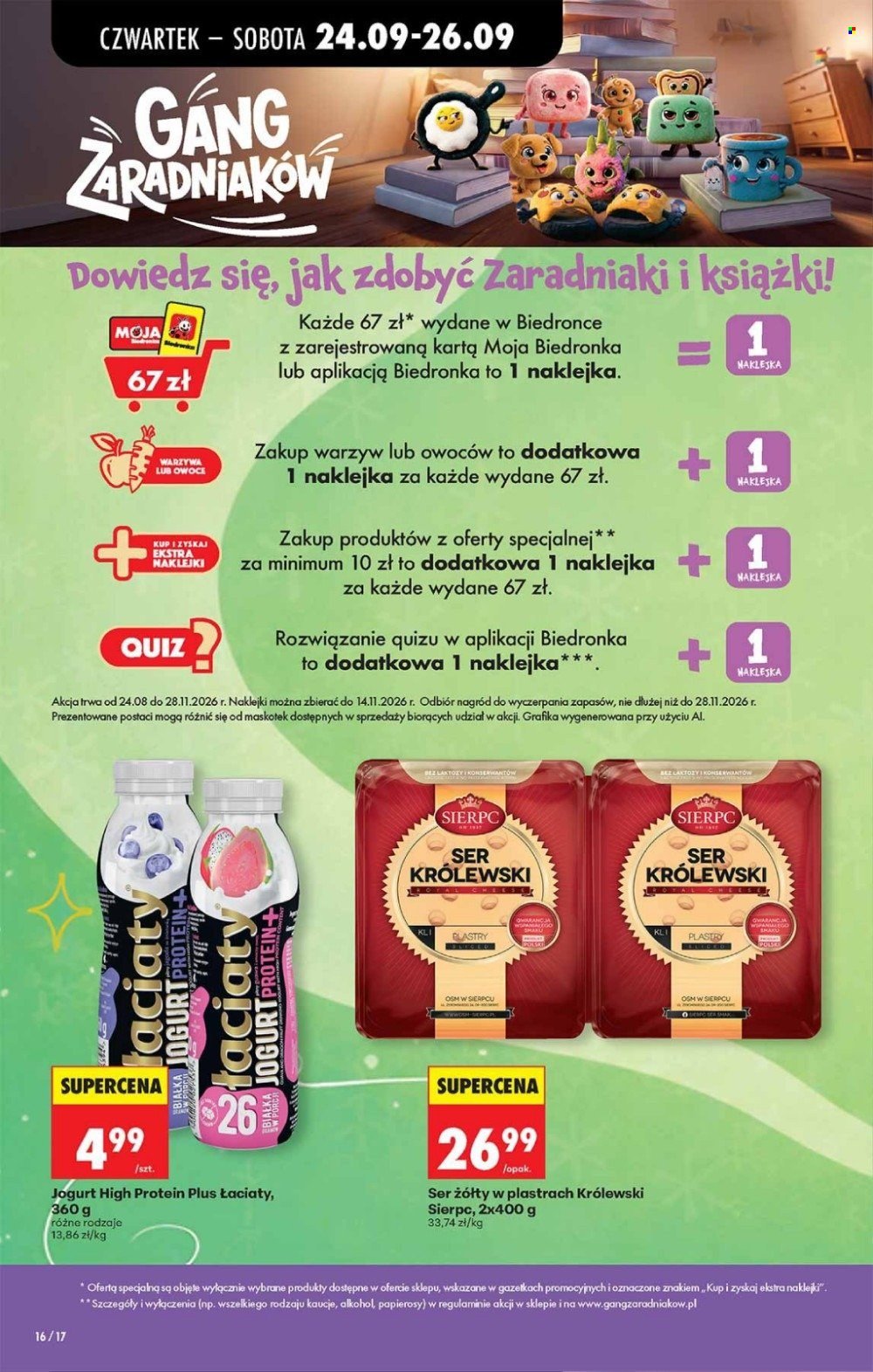 Gazetka BIEDRONKA - Gang zaradniakow