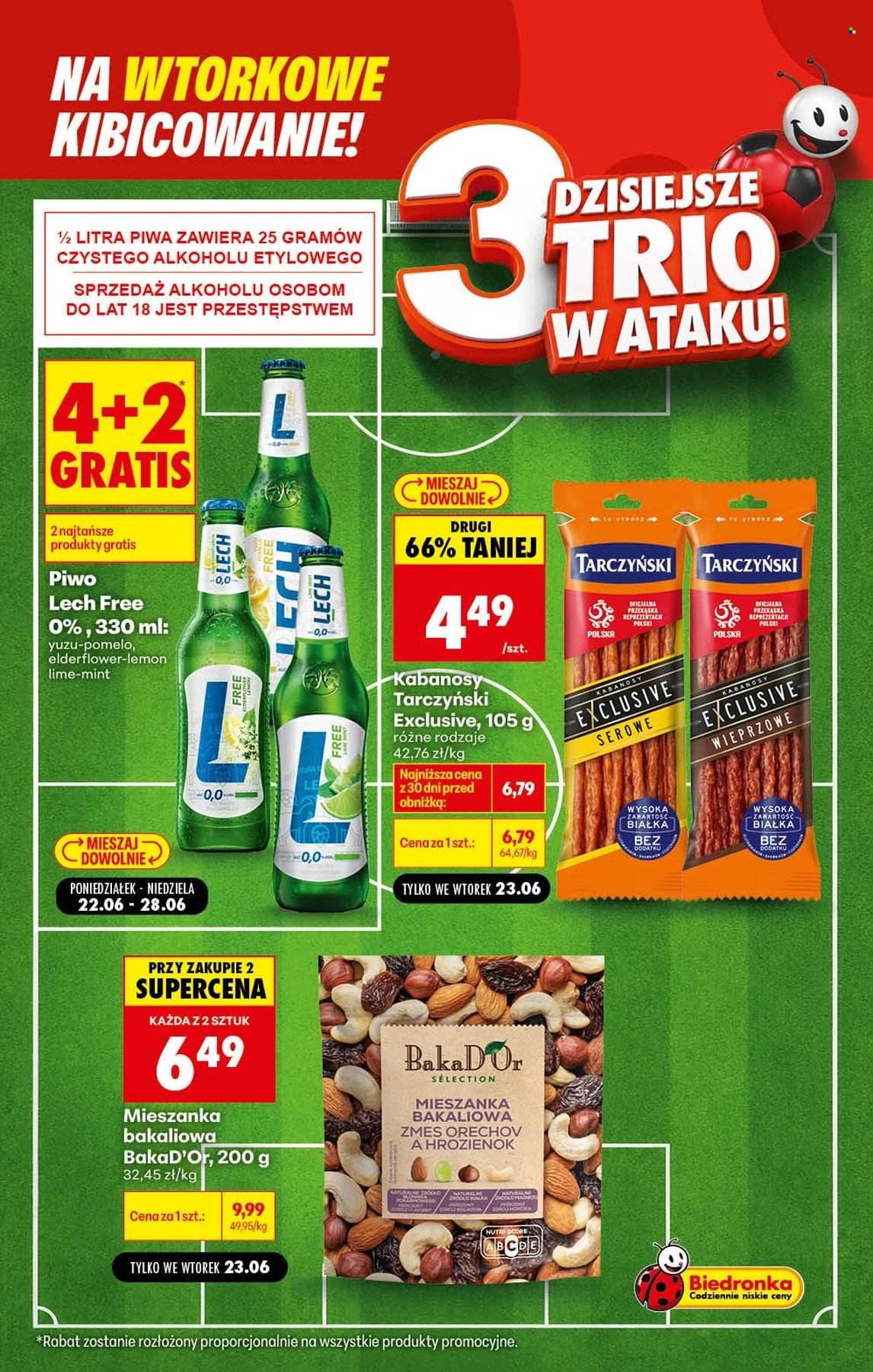 Gazetka BIEDRONKA - Na wtorkowe kibicowanie