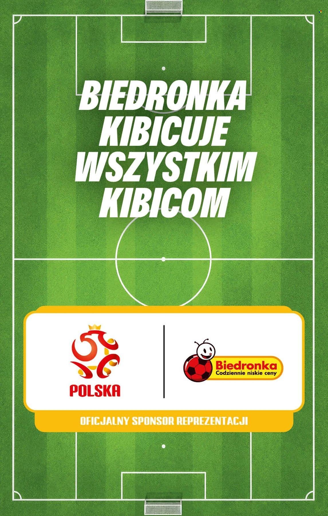 Gazetka BIEDRONKA - Na wtorkowe kibicowanie