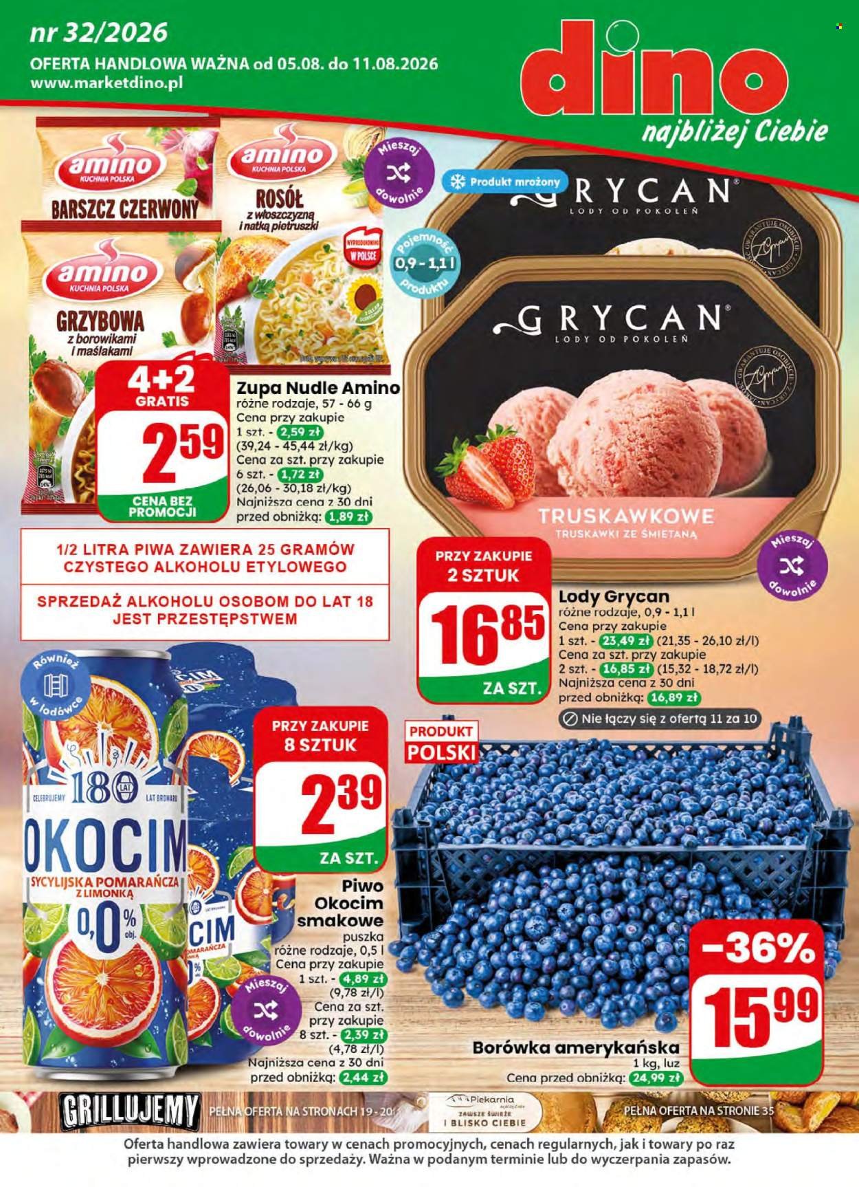 Gazetka DINO - Od środy 5.08.2026