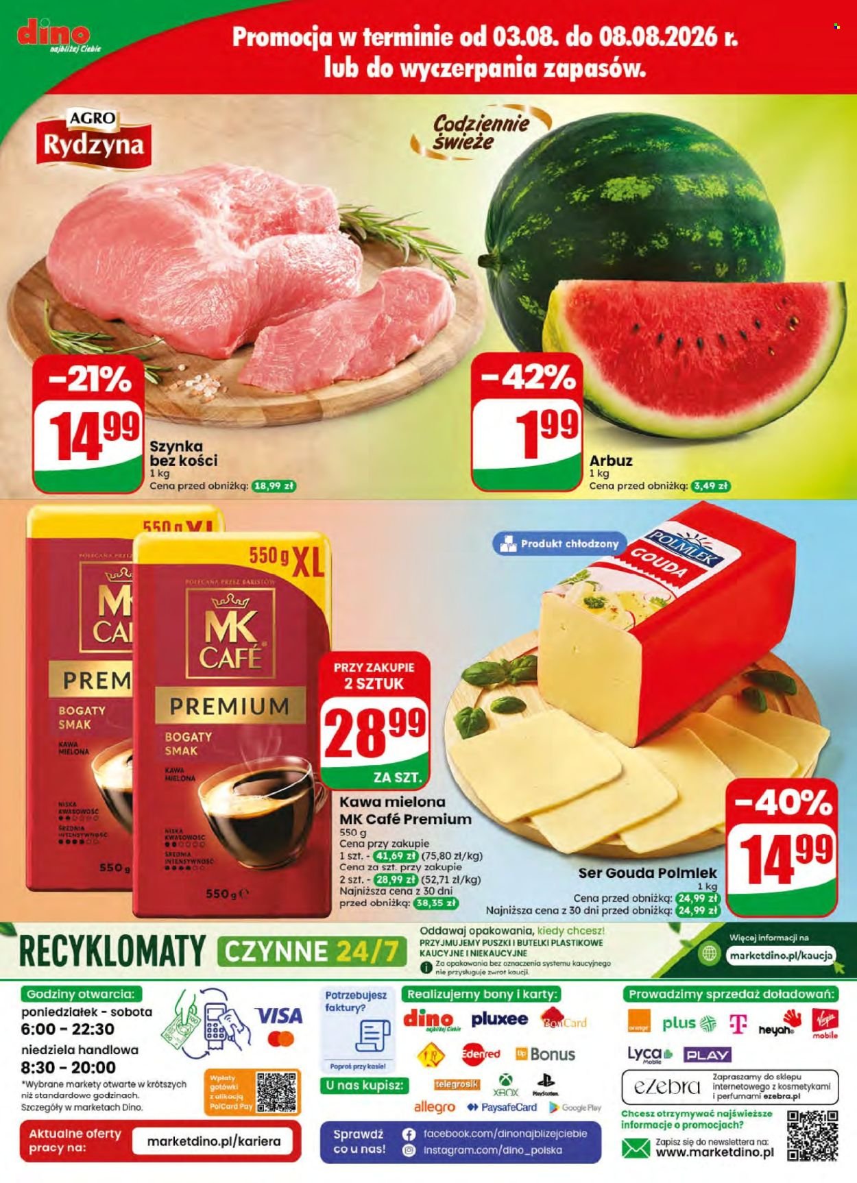 Gazetka DINO - Od środy 5.08.2026