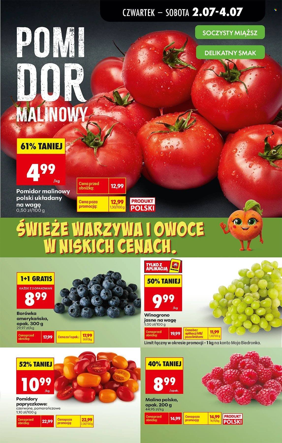 Gazetka BIEDRONKA - W tym tygodniu od czwartku