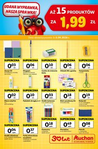 Gazetka AUCHAN - Wyprawka
