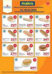 Gazetka MAKRO - Ulotka pieczywo (2026-04-01 - 2026-04-30)