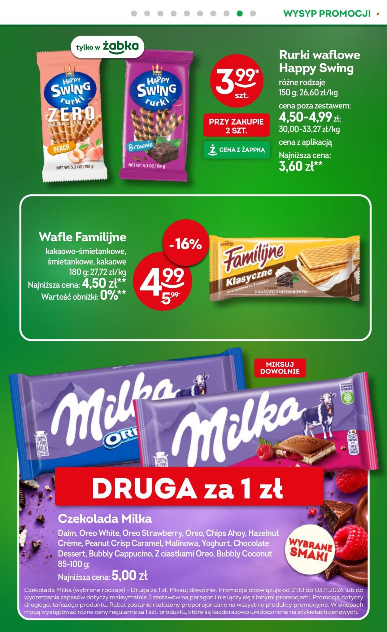 Gazetka ŻABKA - Od środy 21.10.2026