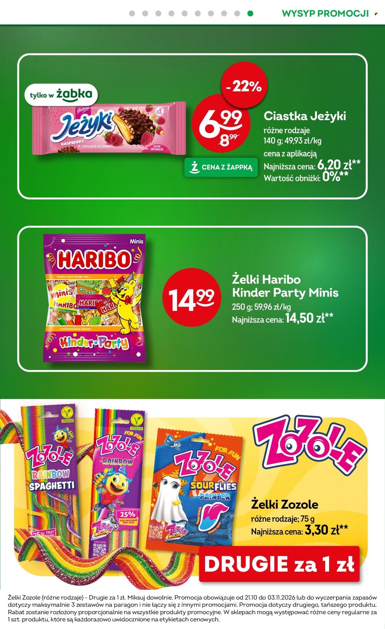 Gazetka ŻABKA - Od środy 21.10.2026