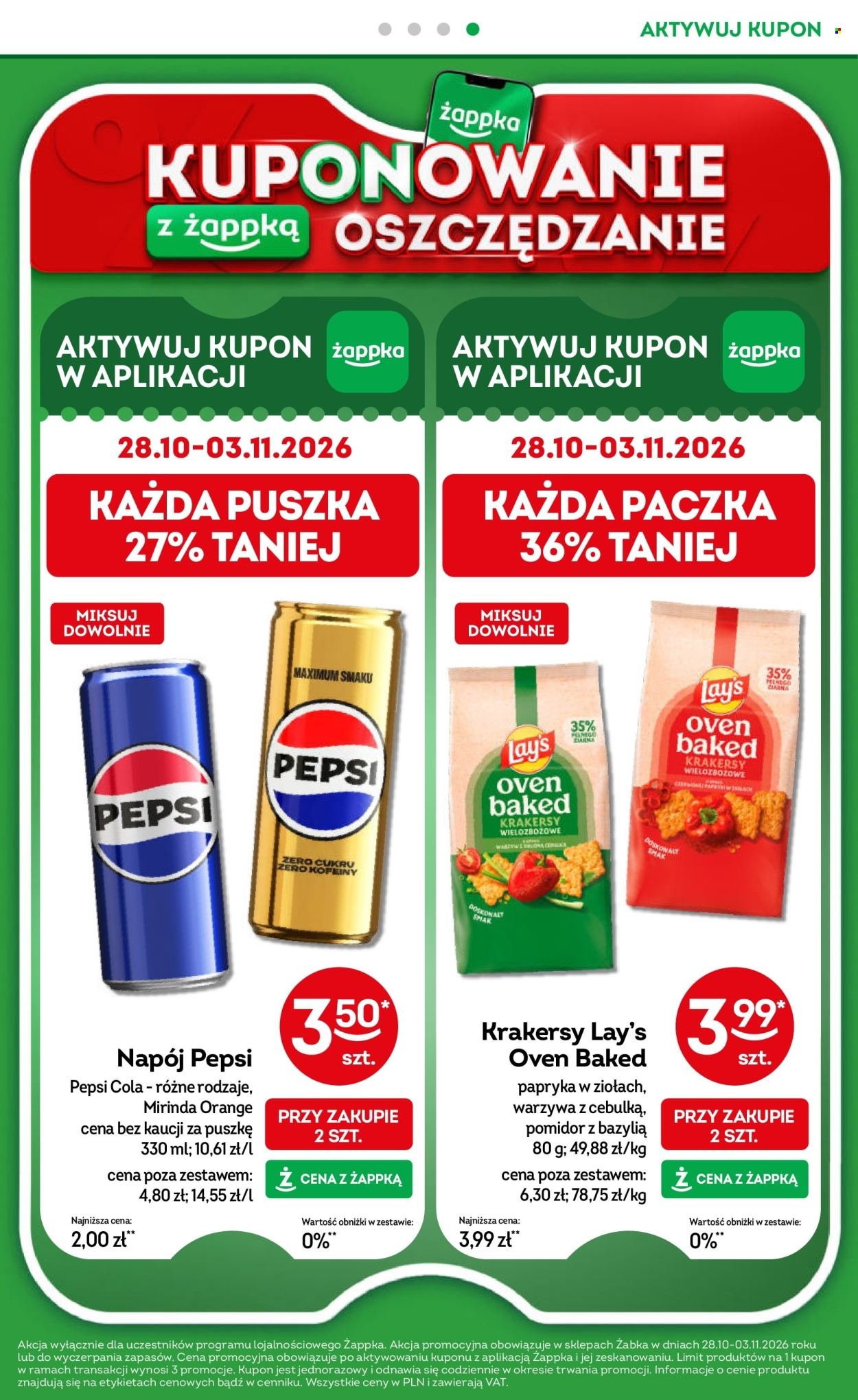 Gazetka ŻABKA - Od środy 21.10.2026