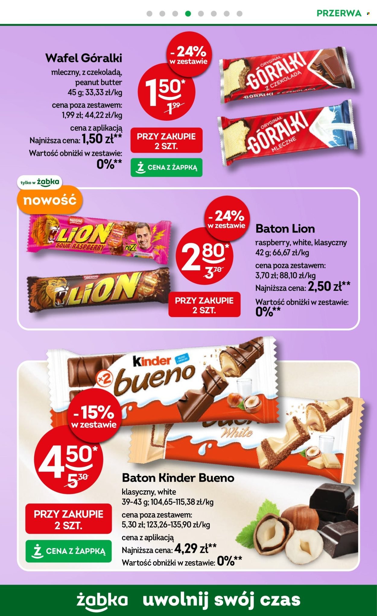Gazetka ŻABKA - Od środy 21.10.2026