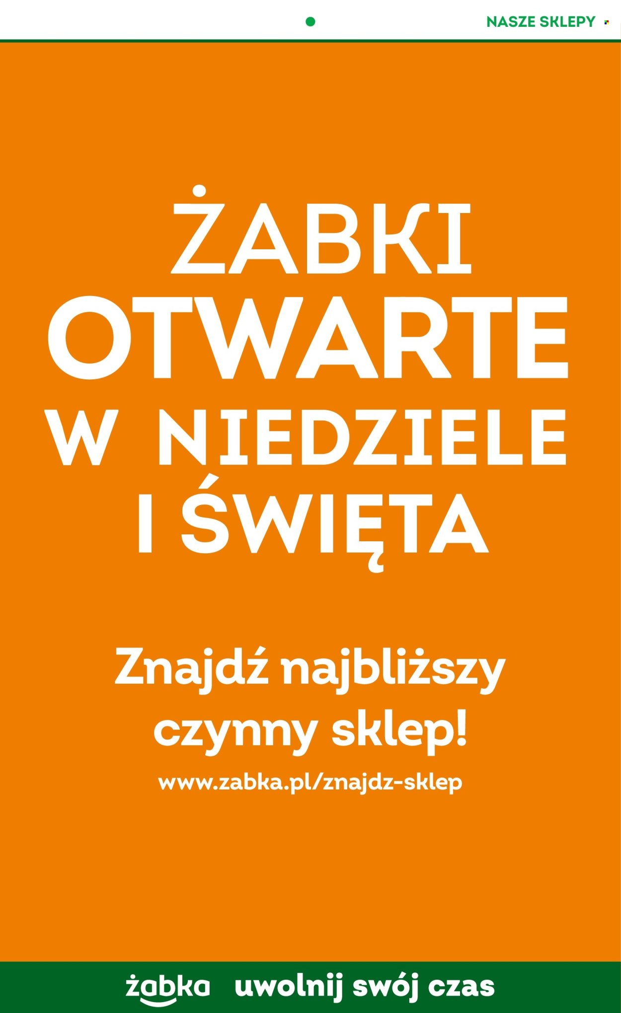 Gazetka ŻABKA - Od środy 21.10.2026