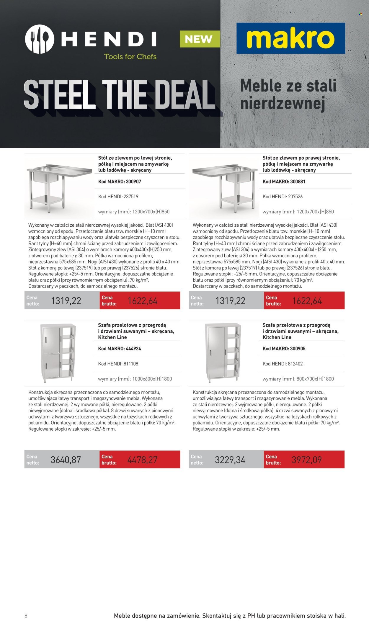 Gazetka MAKRO - Ulotka meble skręcane