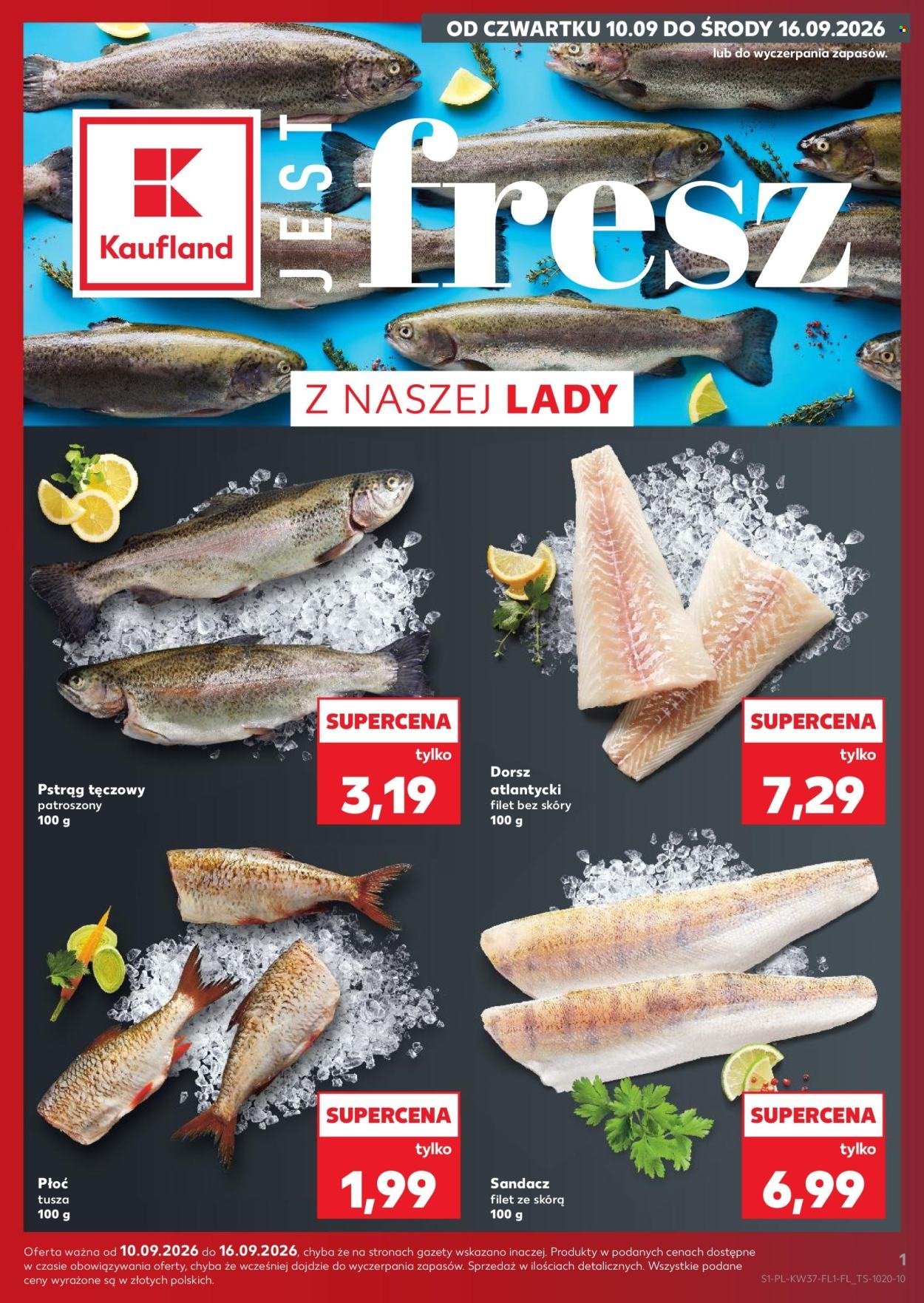 Gazetka KAUFLAND - Ryby z naszej lady
