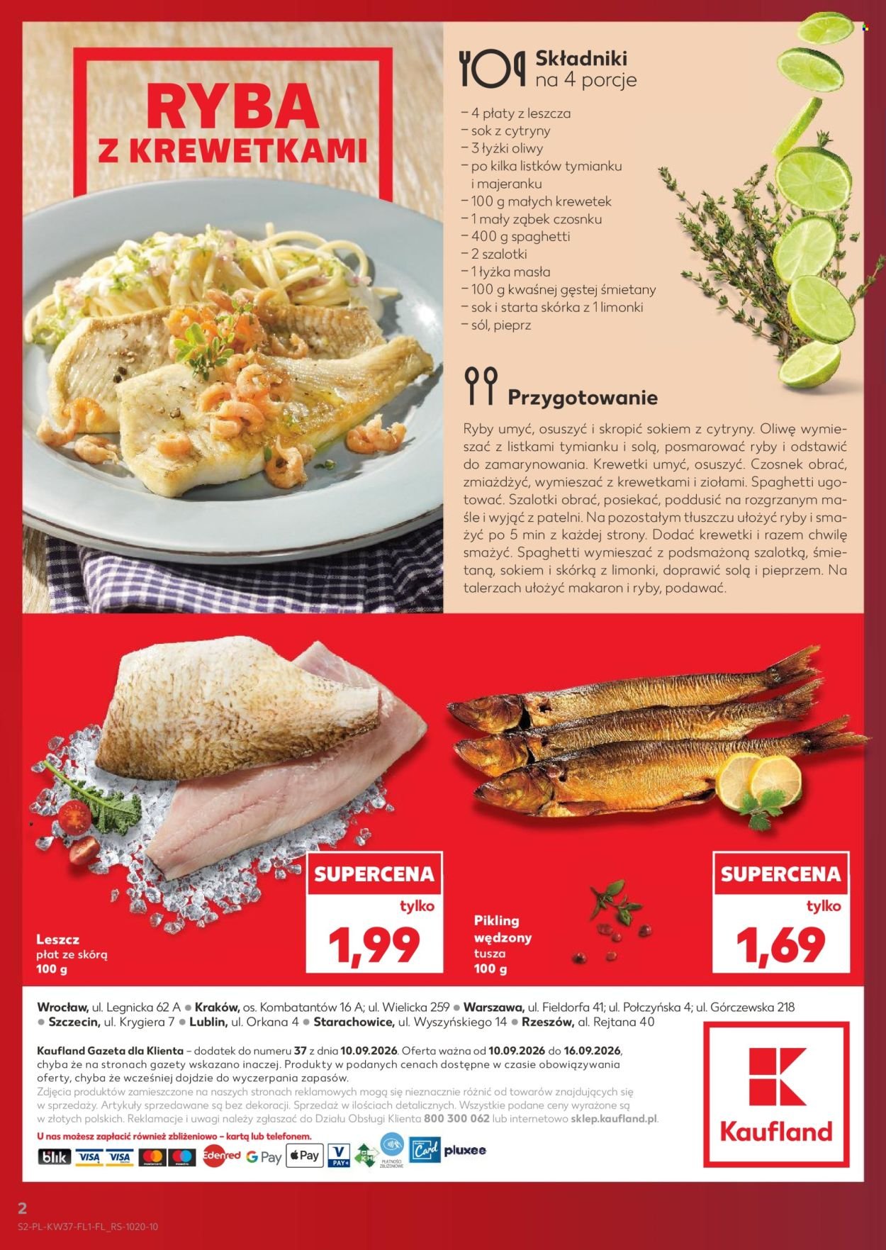 Gazetka KAUFLAND - Ryby z naszej lady