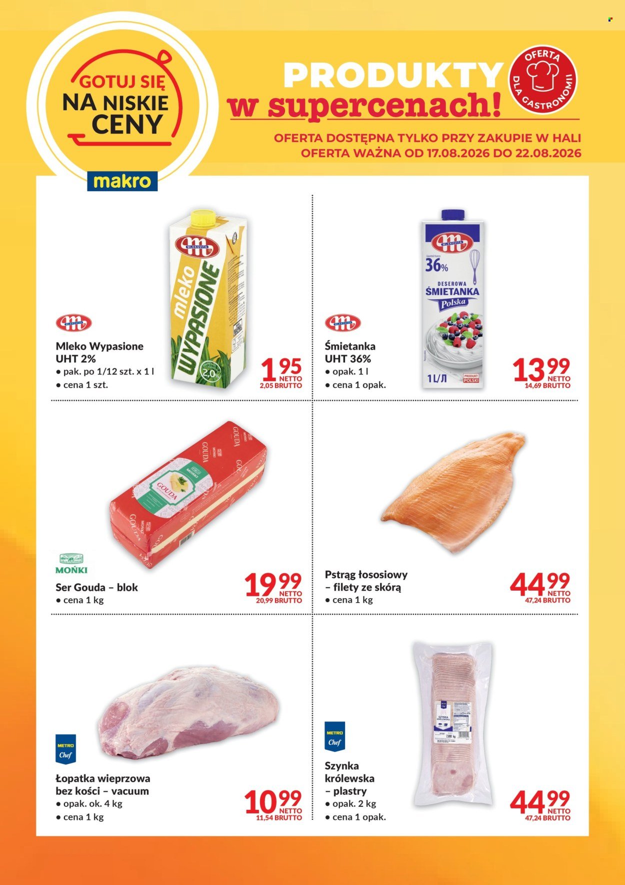Gazetka MAKRO - Ulotka Gotuj się na niskie ceny