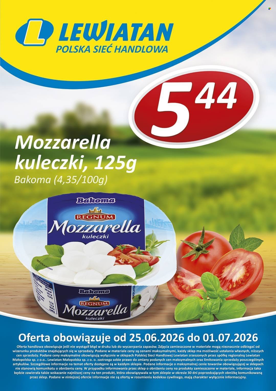 Gazetka LEWIATAN - Od czwartku 25.06.2026