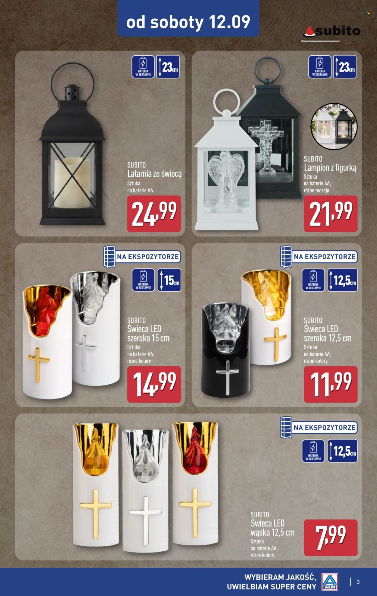 Gazetka ALDI - Znicze i stroiki