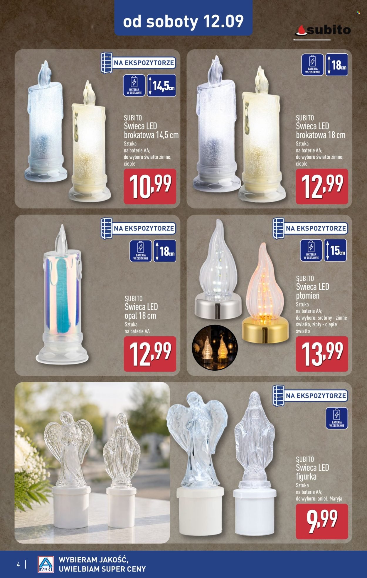 Gazetka ALDI - Znicze i stroiki