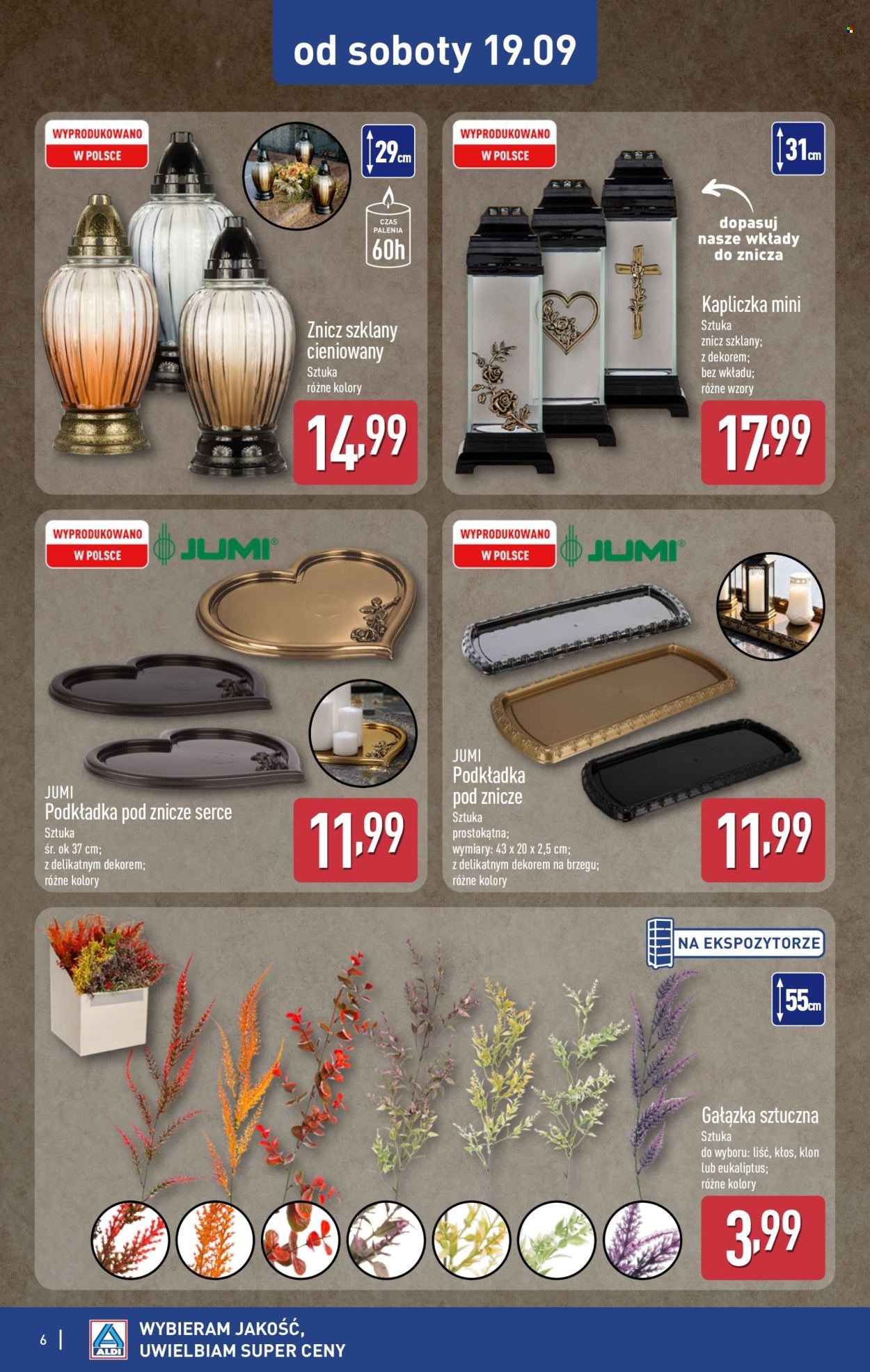Gazetka ALDI - Znicze i stroiki