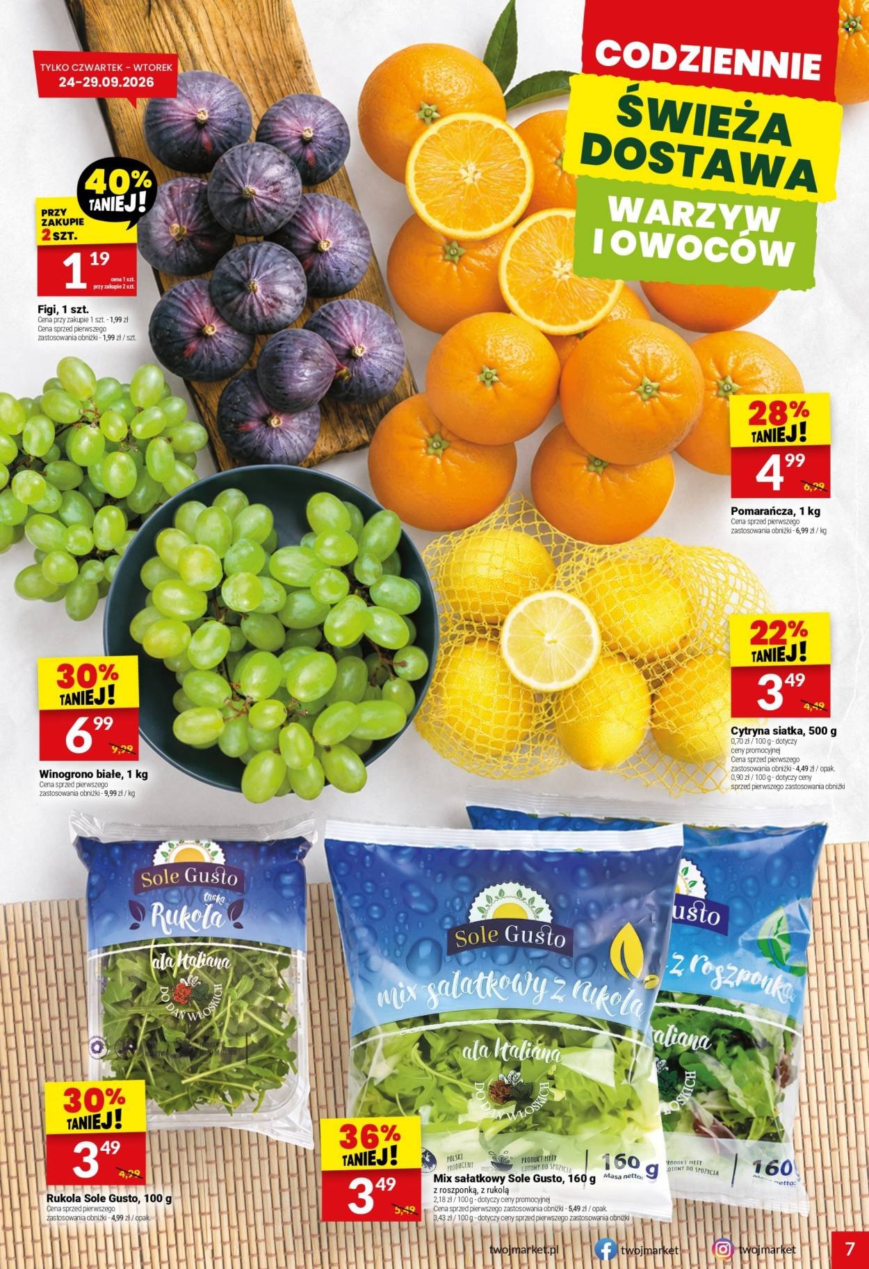 Gazetka TWÓJ MARKET - Gazetka regularna 39/26
