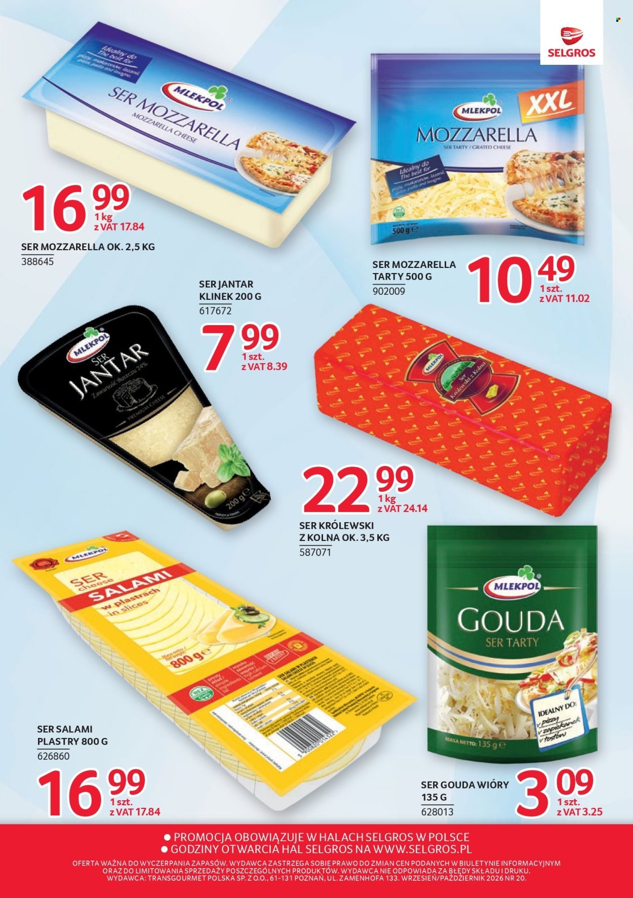 Gazetka SELGROS - Katalog Markowe Produkty