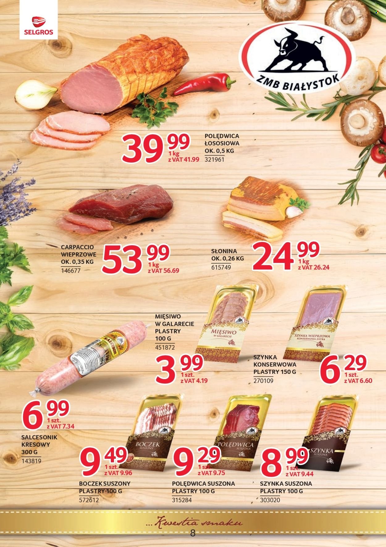 Gazetka SELGROS - Katalog Markowe Produkty