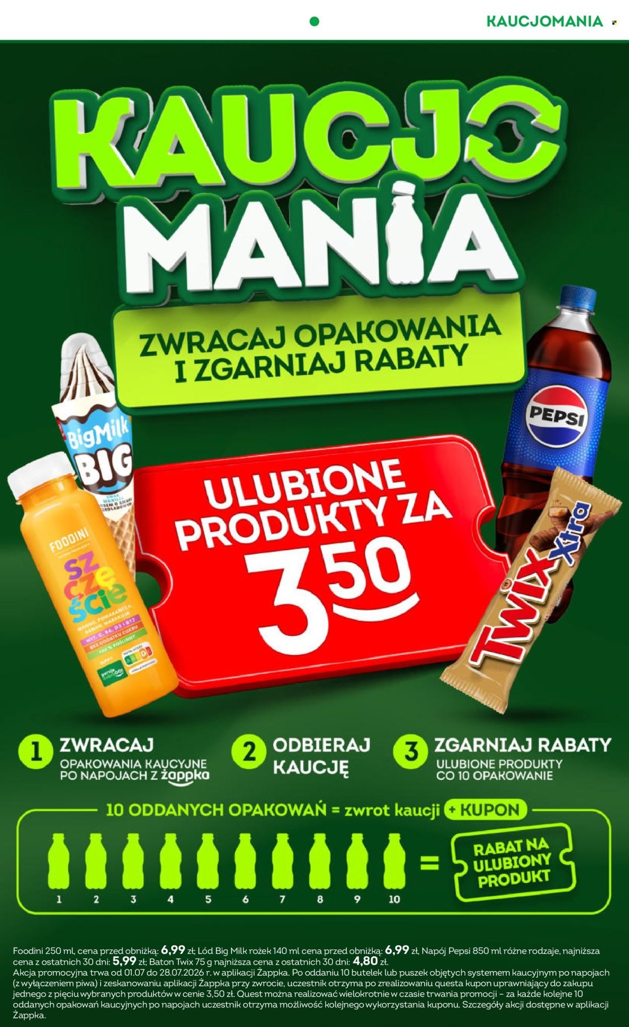 Gazetka ŻABKA - Od środy 1.07.2026